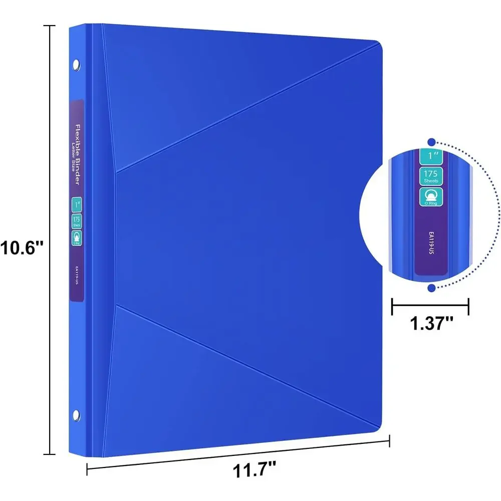 Comix 1 inch 3 Ring Binder with Pockets